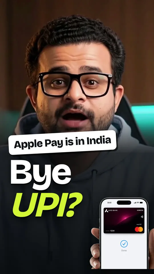 Bye UPI? Apple Pay in India Short