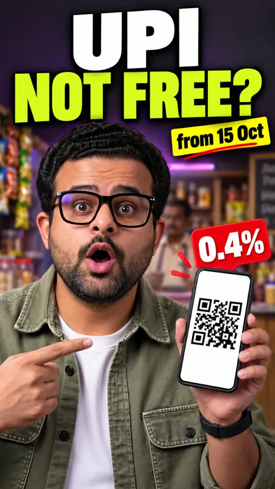 UPI not free? UPI fee Short